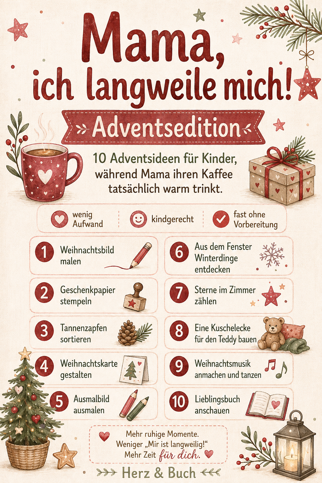 Mama, ich langweile mich! Adventsedition – Vorschau