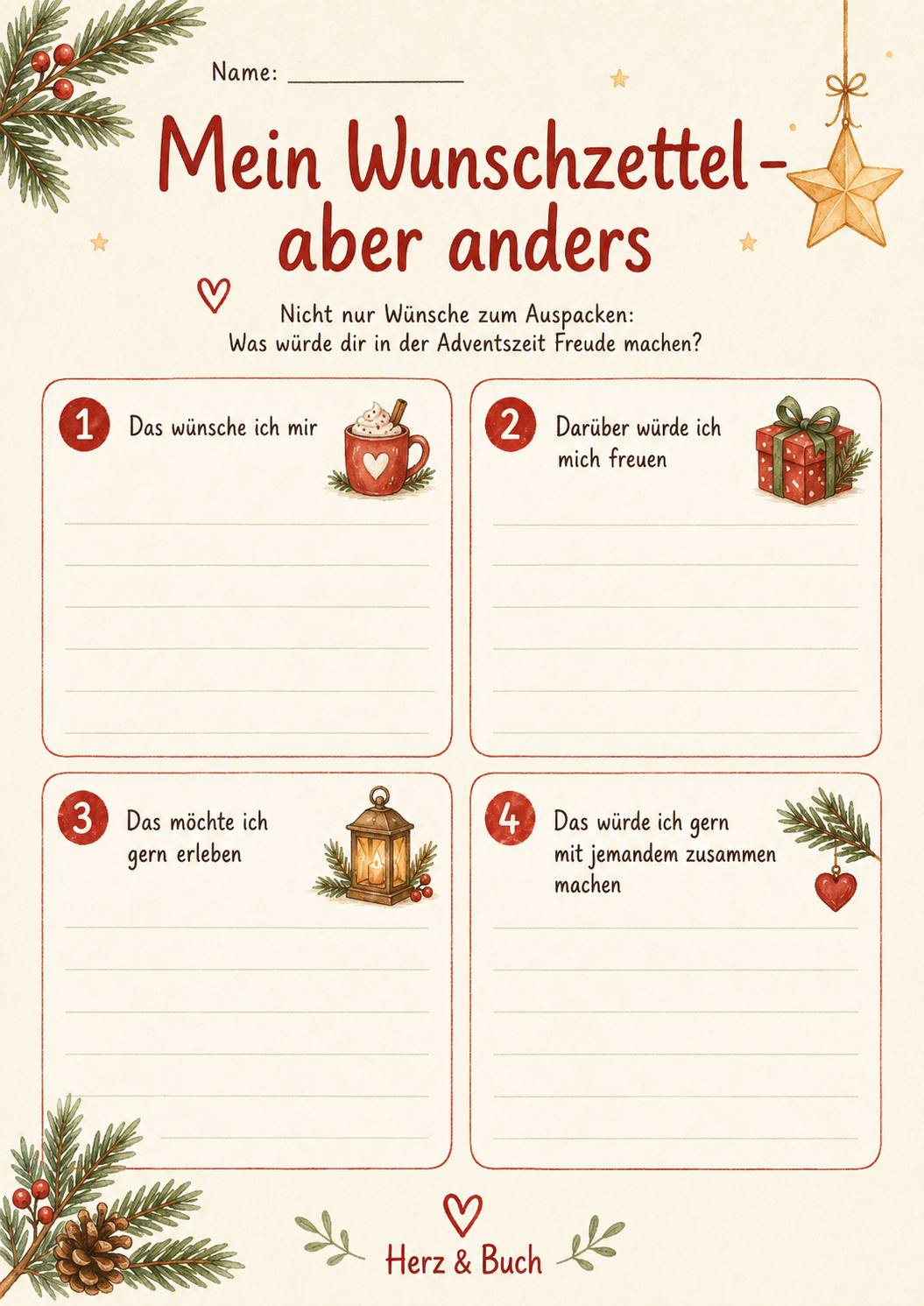 Mein Wunschzettel – aber anders – Vorschau