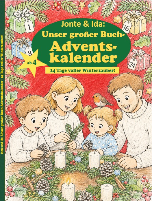 Jonte & Ida: Unser großer Buch-Adventskalender